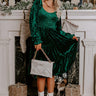 Midnight In London Velvet Midi Image - 1