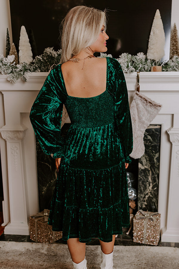 Midnight In London Velvet Midi Image - 4