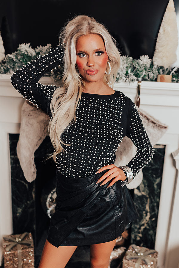 Party Zone Embellished Top Image - 3