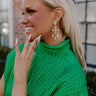 Destined For Decadence Earrings in Clear Image - 1