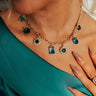Statement Maker Necklace In Emerald Image - 1