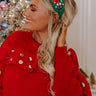 The Nutcracker Beaded Headband in Green Image - 1