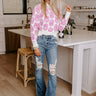 Bloom With A View Knit Sweater in Violet Image - 1