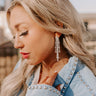 Fizzy Feels Rhinestone Earrings in Silver Image - 1