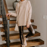 Whispering Winds Sweater Top In Iced Latte Image - 1