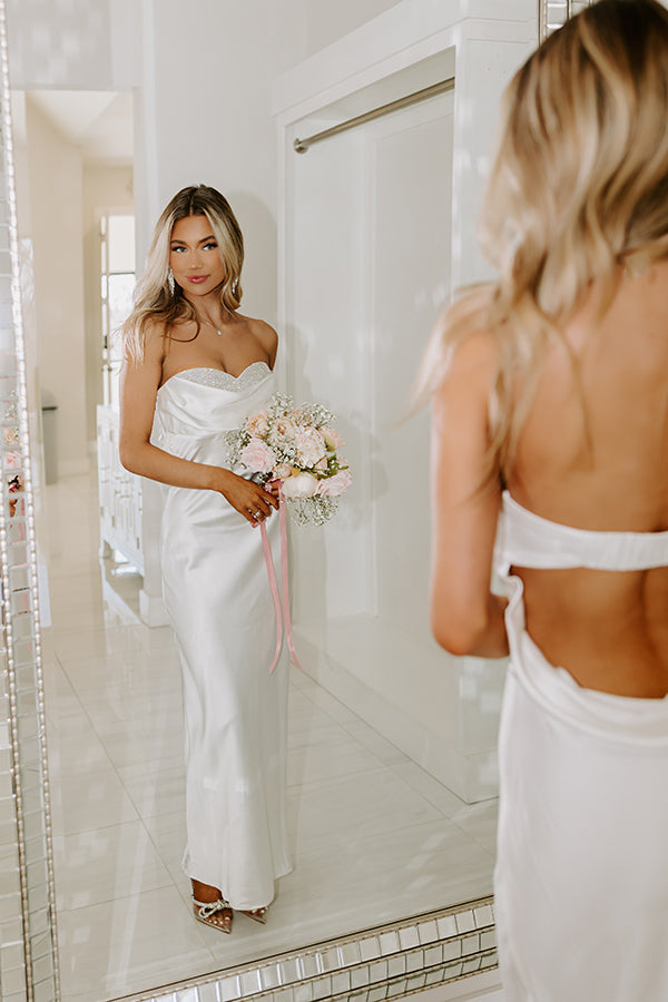 The Perfect Day Satin Midi Image - 1