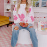 You're My Sweetheart Eyelash Knit Sweater Image - 1