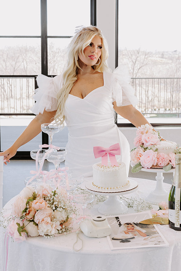 Yes To Forever Maxi Dress in White Curves Image - 2