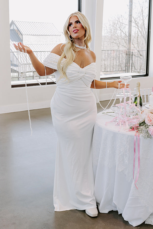 Honest Smiles Embellished Maxi Dress Curves Image - 5
