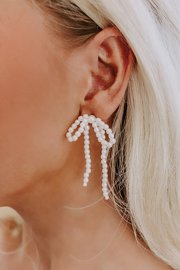 Table For Two Pearl Earrings Image - 2