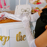 Work the Aisle Satin Gloves Image - 1