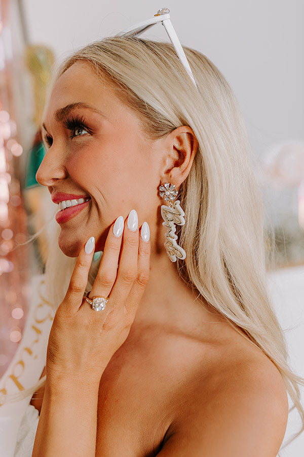 Calling All Brides Earrings Image - 3