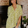 Daylight Mix Button Up In Lime Image - 1