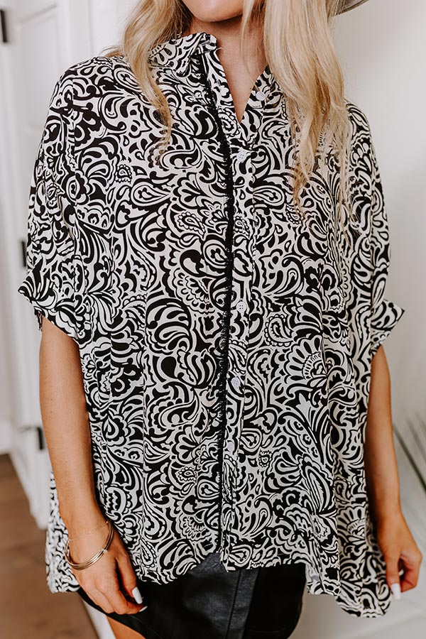 Daylight Mix Button Up In Black Image - 4