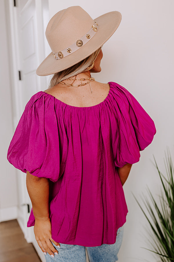 City Dream Shift Top In Orchid Image - 5