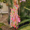 Stay In The Journey Floral Midi Image - 1