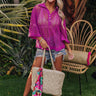 Adventure Seeker Crochet Top In Orchid Image - 1
