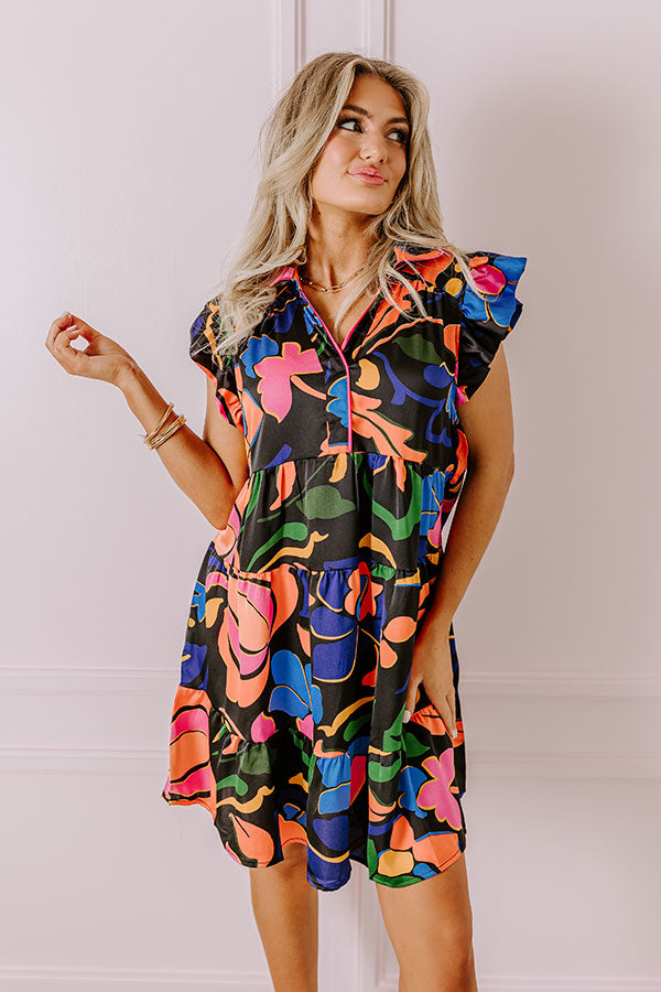 The Next Chapter Shift Dress In Black Image - 2