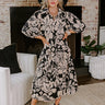 One Way Ticket Floral Midi Image - 1