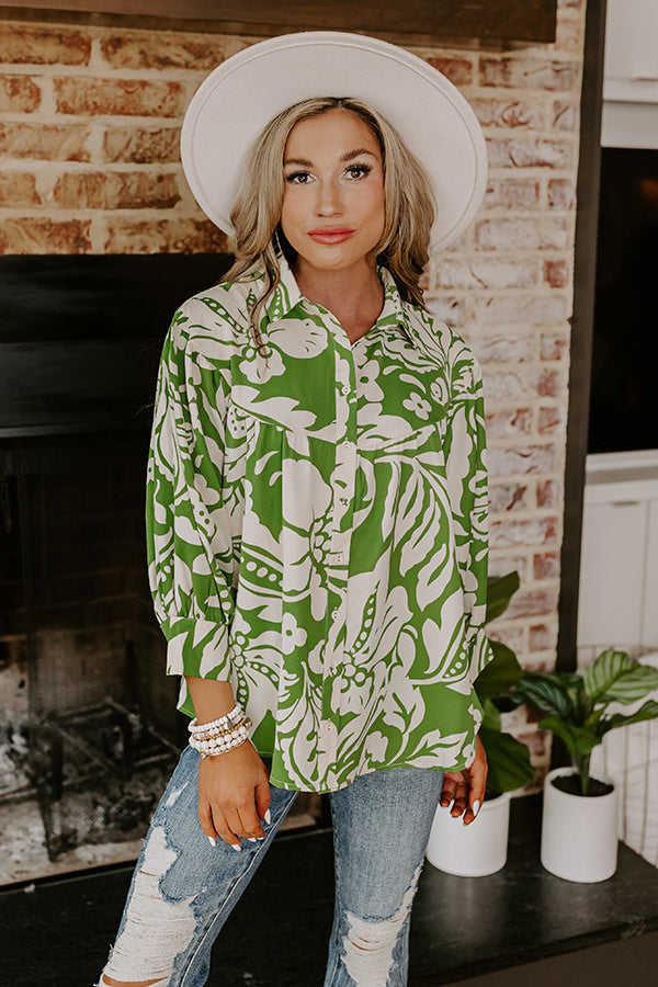 Hidden Bungalow Button Up Image - 1