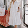 Parkside Pretty Midi In White Curves Image - 1