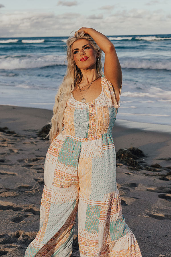 Breezy Retreat Jumpsuit Curves Image - 2