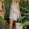 Bloom With A View Romper In White Curves Image - 1