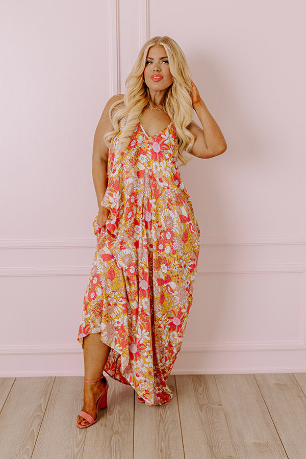 Casually Chic Floral Maxi Curves Image - 1