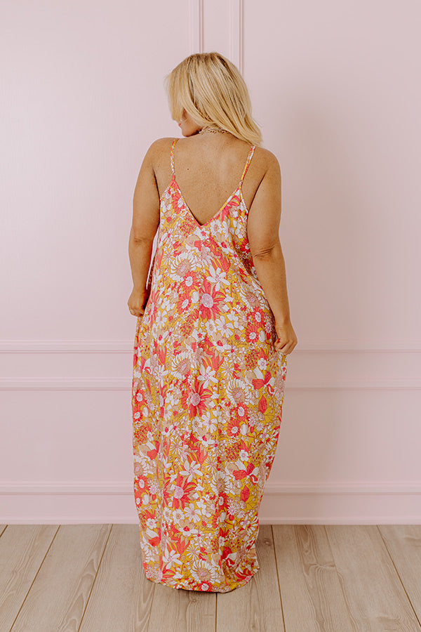 Casually Chic Floral Maxi Curves Image - 5