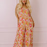Casually Chic Floral Jumpsuit in Primrose Yellow Curves Image - 1