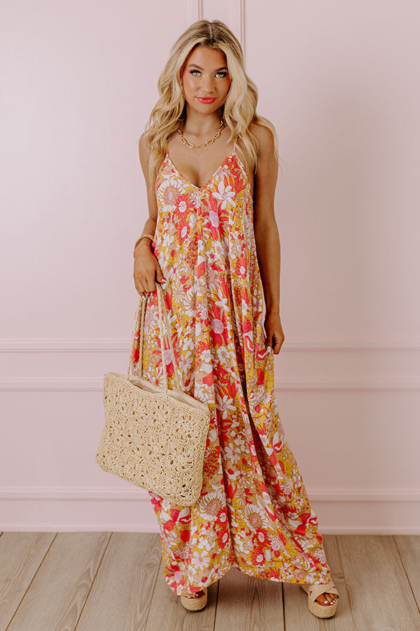 Casually Chic Floral Maxi Image - 3