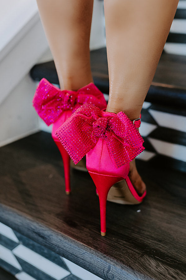 The Candice Heel in Hot Pink Image - 2