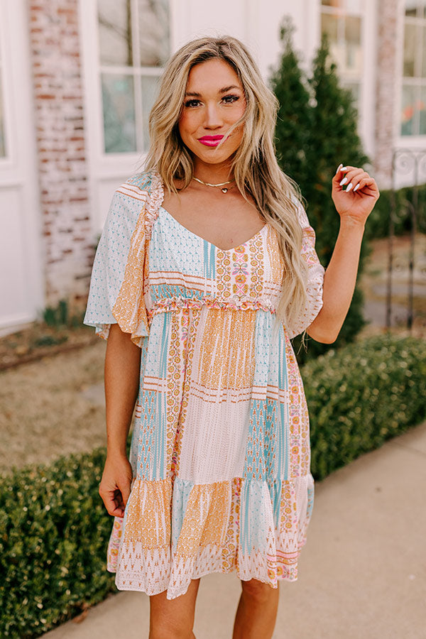Seeking The Shore Shift Dress in Ivory Image - 1