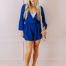 Simply Sweet Romper in Royal Blue Image - 1