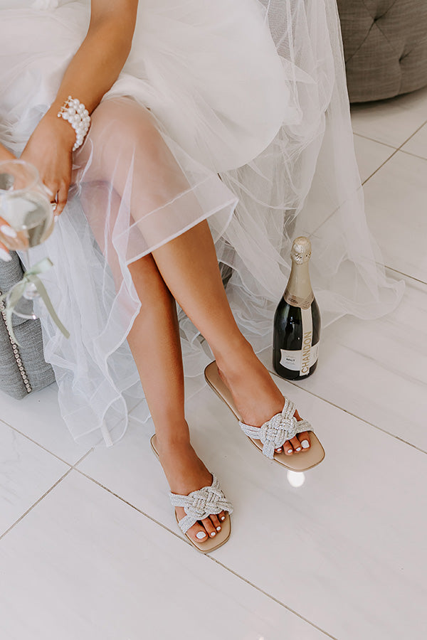 Sweet Moment Embellished Sandals Image - 1