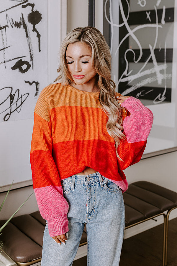 Spring Breeze Stripe Sweater Image - 2