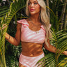 Coastal Chic Ruffle Bikini Top Image - 1