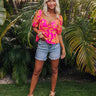 KanCan The Piper High Waist Distressed Shorts Image - 1