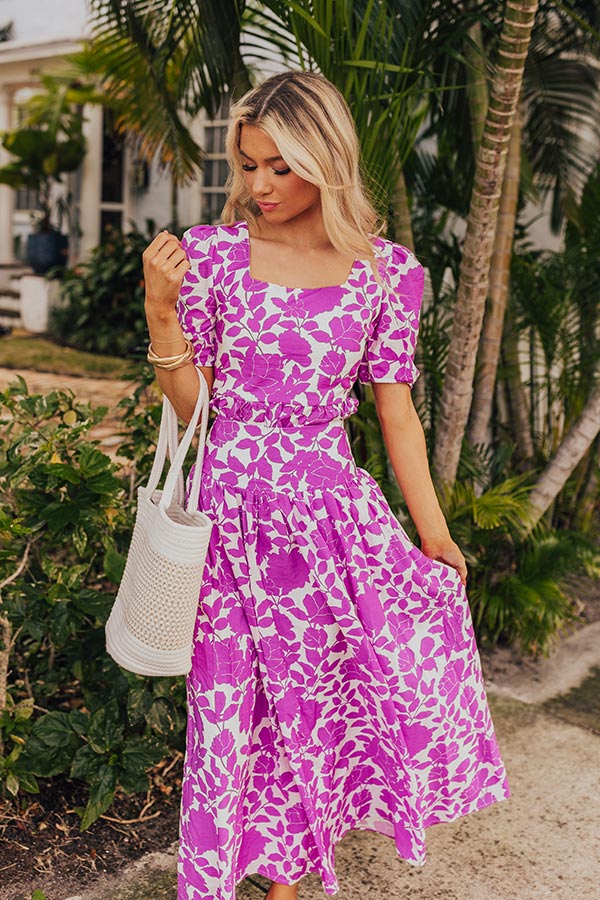 Floral Oasis Maxi Skirt Image - 2