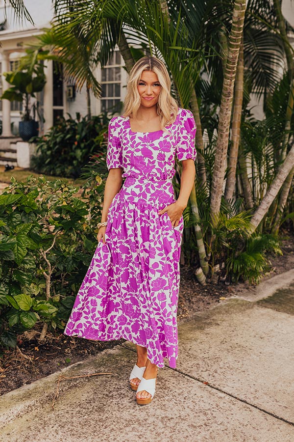 Floral Oasis Maxi Skirt Image - 1