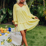 Brunch On The Coast Shift Dress in Yellow Image - 1
