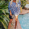 Chic Statement Satin Shift Top Image - 1