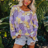 Ocean Front Crochet Top in Lavender Image - 1