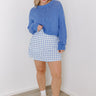 Coastal Breeze Knit Sweater in Blue Image - 1