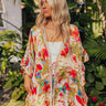 Tropical Twilight Ruffle Overlay In Honey Image - 1