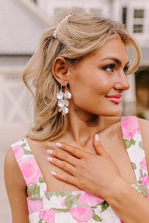 Champagne By The Sea Earrings Image - 2