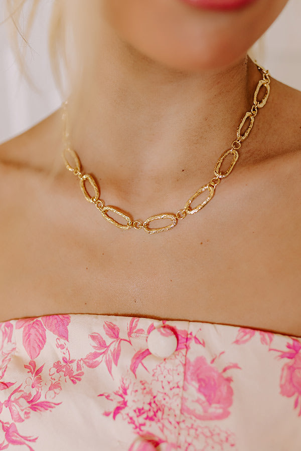 Jetting Around Link Necklace Image - 2