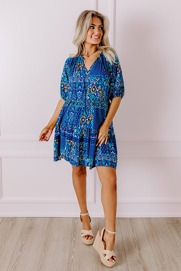 Date Night In Capri Mini Dress Image - 2