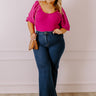 Flirtatious Outing Bodysuit In Berry Curves Image - 1