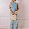 Take A Cruise Knit Top in Sky Blue Image - 1